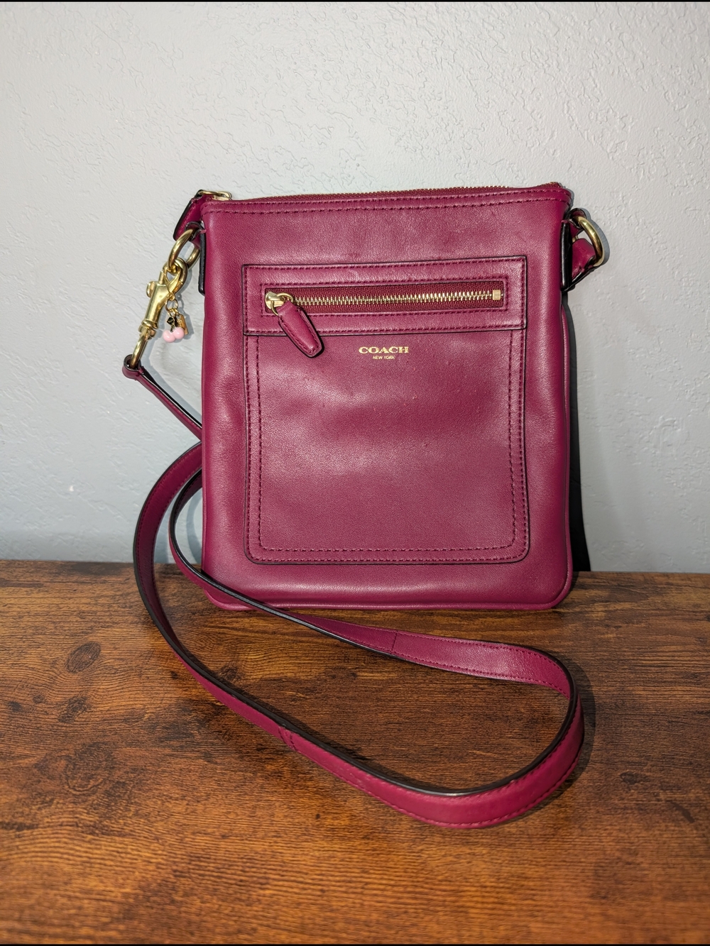 Coach Legacy Leather Swingpack Crossbody Bag